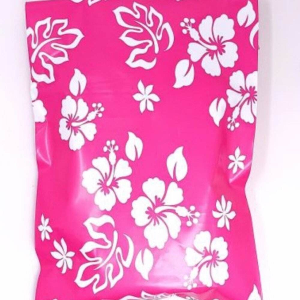 40 6x9 hot Pink Aloha Designer Polymailer